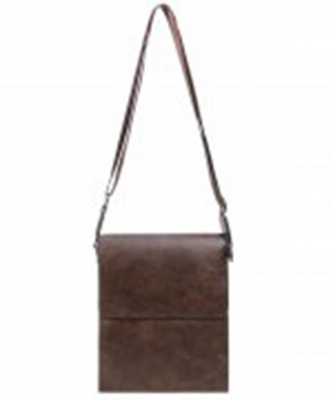 Modern Plain Crossbody Bag  C5-1017 COFFEE